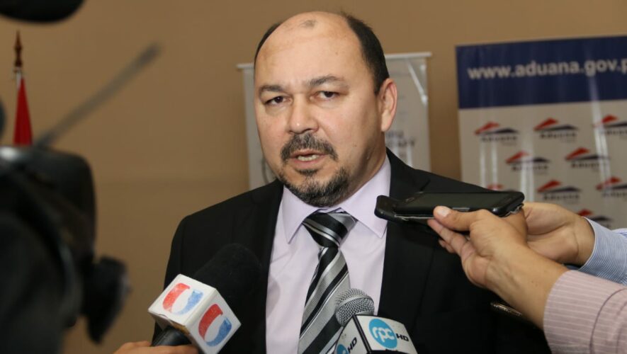 Julio Fernández, Director Nacional de Aduanas. Foto: DNA.