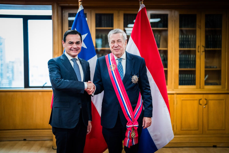 Paraguay y Chile buscan avanzar en cooperación bilateral y comercio, tras convenio que evita la doble tributación