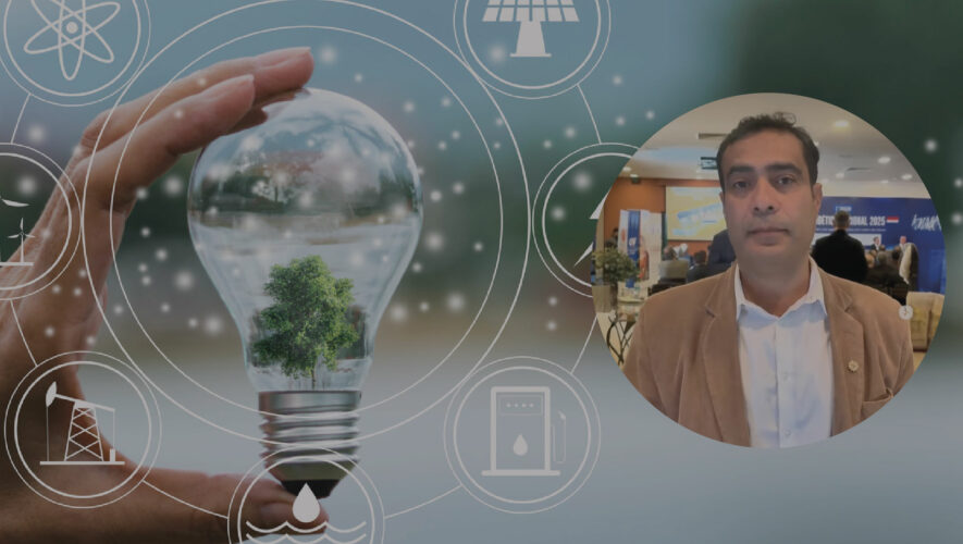 Víctor Giménez representante de la Asociación Paraguaya de Energía Renovable (APER), habló sobre la diversificación energética