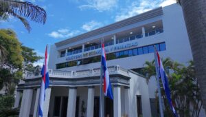 Sede del MEF, que presentó oficialmente el PND 2050