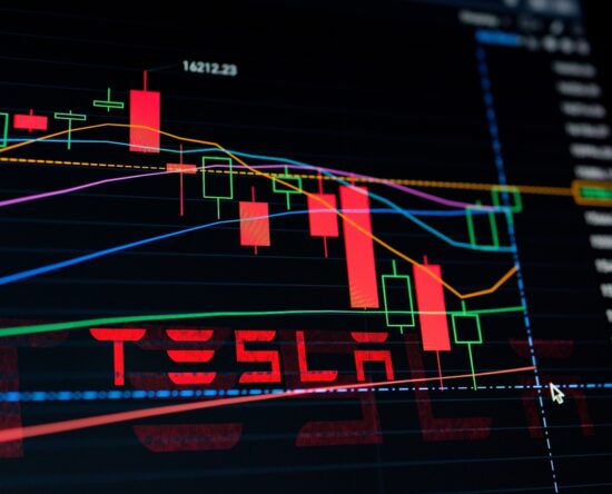 Wall Street acciones de tesla en caída